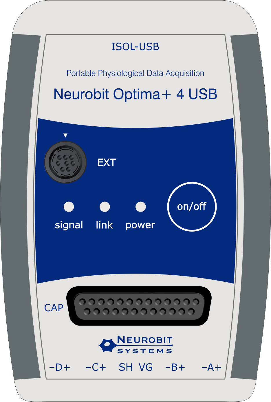 Neurobit Optima+ 4 USB biosignal acquisition device