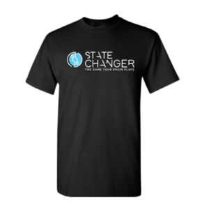100% cotton t-shirt with State Changer logo